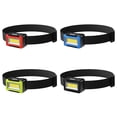 thumbnail image 2 of Linterna de cabeza LED COB 3 modos linterna de faro impermeable para acampar (amarillo) Hugtrwg Para estrenar, 2 of 8