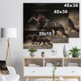 thumbnail image 5 of Design Art - Horses gallop in desert, 5 of 5