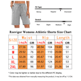 thumbnail image 6 of Rosvigor Womens Athletic Shorts High Waisted Running Workout Shorts for Women Loose Cotton Sweat Shorts with Pockets, 6 of 7