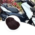 thumbnail image 3 of Protector de revestimiento de maletero para asiento de motocicleta, material de PU, cojín, accesorio para líneas rojas, 3 of 6
