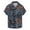 Multicolor1, variant on AHTJRT Stylish Men's Camouflage Print Button Down Short Sleeve Shirt Multicolor 2XL