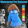 thumbnail image 5 of Moocorvic Hooded Dog Raincoats for Medium Dogs, Waterproof Reflective Adjustable Pet Rain Coat(Green,M), 5 of 5