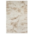 thumbnail image 4 of Larena Brown Abstract Polyester Area Rugs for Living Room Jacquard Textured Modern Rugs Soft Geometric Rug for Bedroom Washable Rug Non-Slip Bohemian Carpet Perfect for Dining Room Office Beige, 4 of 5