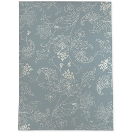 

JACOBEAN FLORAL BLUE Kitchen Mat By Kavka Designs