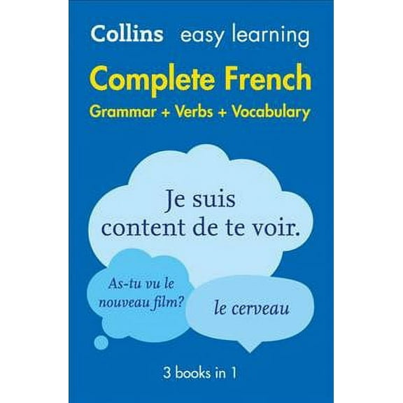 Easy Learning French Complete Grammar, Verbs and Vocabulary