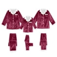 thumbnail image 6 of Christmas Family Pajamas Matching Sets Christmas Pjs Long Sleeve Button down Sleepwaear Holiday Top and Pants 2 Piece Set Christmas Pajamas Set Family, 6 of 6