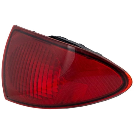 Tail Light Compatible with 2000-2002 Chevrolet Cavalier Left Driver Side Replaces 3321938LUS 5978345-PFM 5978345PFM HALOGEN 3321938LUS