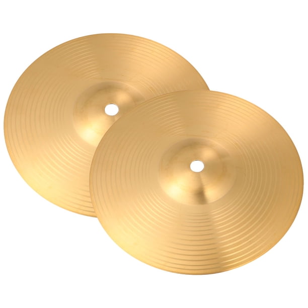ColoMX 2pcs Jazz Drum Reemplazo de placas de plantillo Drum Cymbals Clear Drum Drum Cymbals Suministros