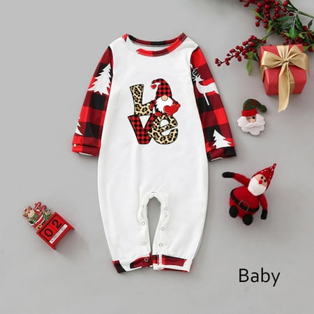 

Family Christmas Pajamas Matching Pajamas Home Matching Pjs for Adults Kids Red 9