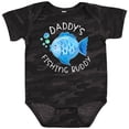 thumbnail image 3 of Inktastic Daddy's Fishing Buddy with Cute Blue Fish Boys or Girls Baby Bodysuit, 3 of 5