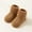 Coffee, variant on 100% Cotton Kids Terry Bootie Socks - Non-Slip Grips & Stay-On Cuffs, Unisex for Kids Newborn 0-6 6-12 Months, Brown (1 Pair),Size 9 Months