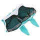 thumbnail image 3 of Máscara antimoscas de malla, protección UV elástica, máscara antimoscas transpirable desmontable con orejas para caballos, azul, verde, S, 3 of 14