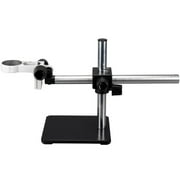 AmScope Heavy-duty Single Arm Boom Stand with 75mm Focusing Rack