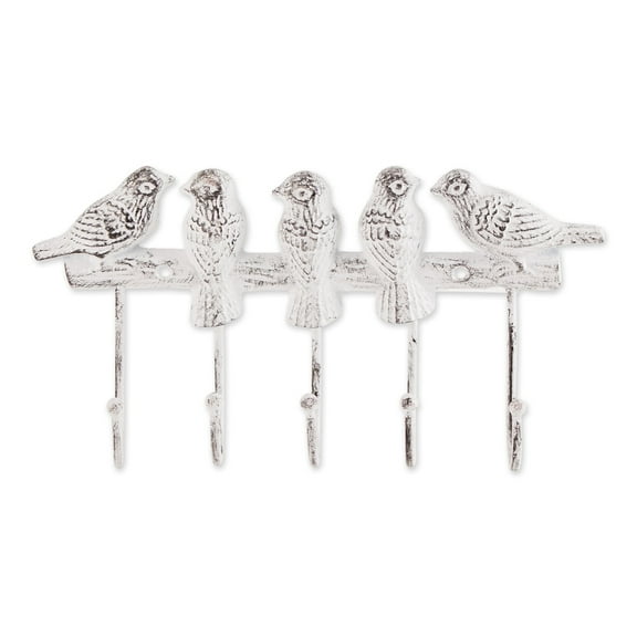 DII Decorative Cast Iron Wall Hook Collection, Birds