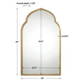 thumbnail image 5 of 12907-Uttermost-Kenitra - 40 inch Arch Mirror, 5 of 6