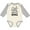 Natural and Heather, variant on Inktastic Girls Gotta Have Goals Soccer Girls Long Sleeve Baby Bodysuit