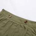thumbnail image 4 of LOVZFMLL Nouveau Pantalon pour Femmes Design Décontracté Sport Jupe Grand Vert Armée m, 4 of 7