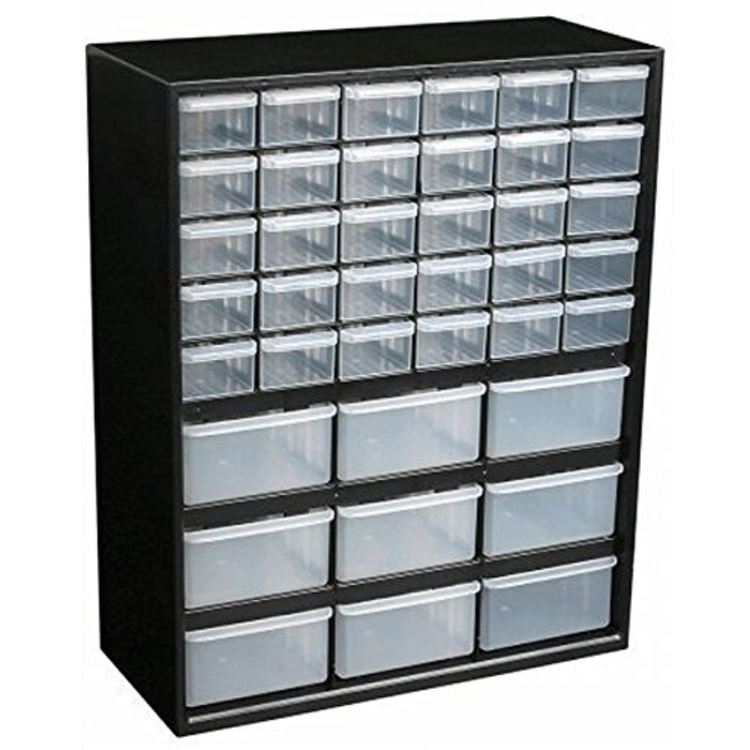 Flambeau 39 Drawer Storage Cabinet Box Small Parts Organizer Garage 39 Compartment Storage Cabinet