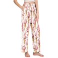 thumbnail image 2 of FORMRS Women's Pajama Pants with Pockets Soft Comfy Loungewear Sleep Bottom, Sizes S-2XL, Pink Ice Cream Pattern, 2 of 8