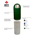 thumbnail image 2 of Witt Industries 15DTSGN Porte-Poussoir Réceptacle à Dôme, 2 of 2