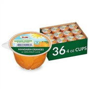 Dole Fruit Bowls Mandarin Oranges in 100% Juice, Back To School, Gluten Free Healthy Snack, 4oz, 36 Total Cups