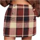 thumbnail image 3 of TaTaai Women Casual Fashion Check Print High Waist Pencil Skirt Tight Slim Fit with Zipper Fake Pockets Button Decor Comfortable Skirt for Daily Life Gift, 3 of 9