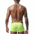 thumbnail image 3 of ZVNAΖH Mens Swim Boxer Briefs, Mens Summer Drawstring Waist Solid Color Swim Shorts, 3 of 8