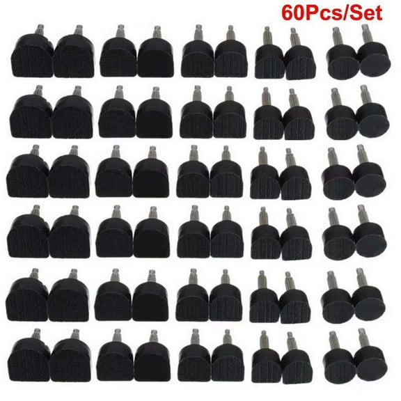 VGEBY 60PCS/30 Pairs High Heel Replacement Tips Shoes Repair Heel Tips Caps for Women