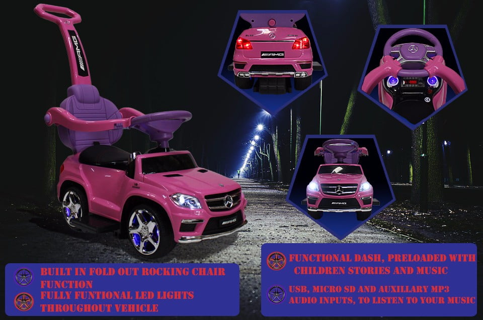 mercedes benz gl 63 4 in 1 push car