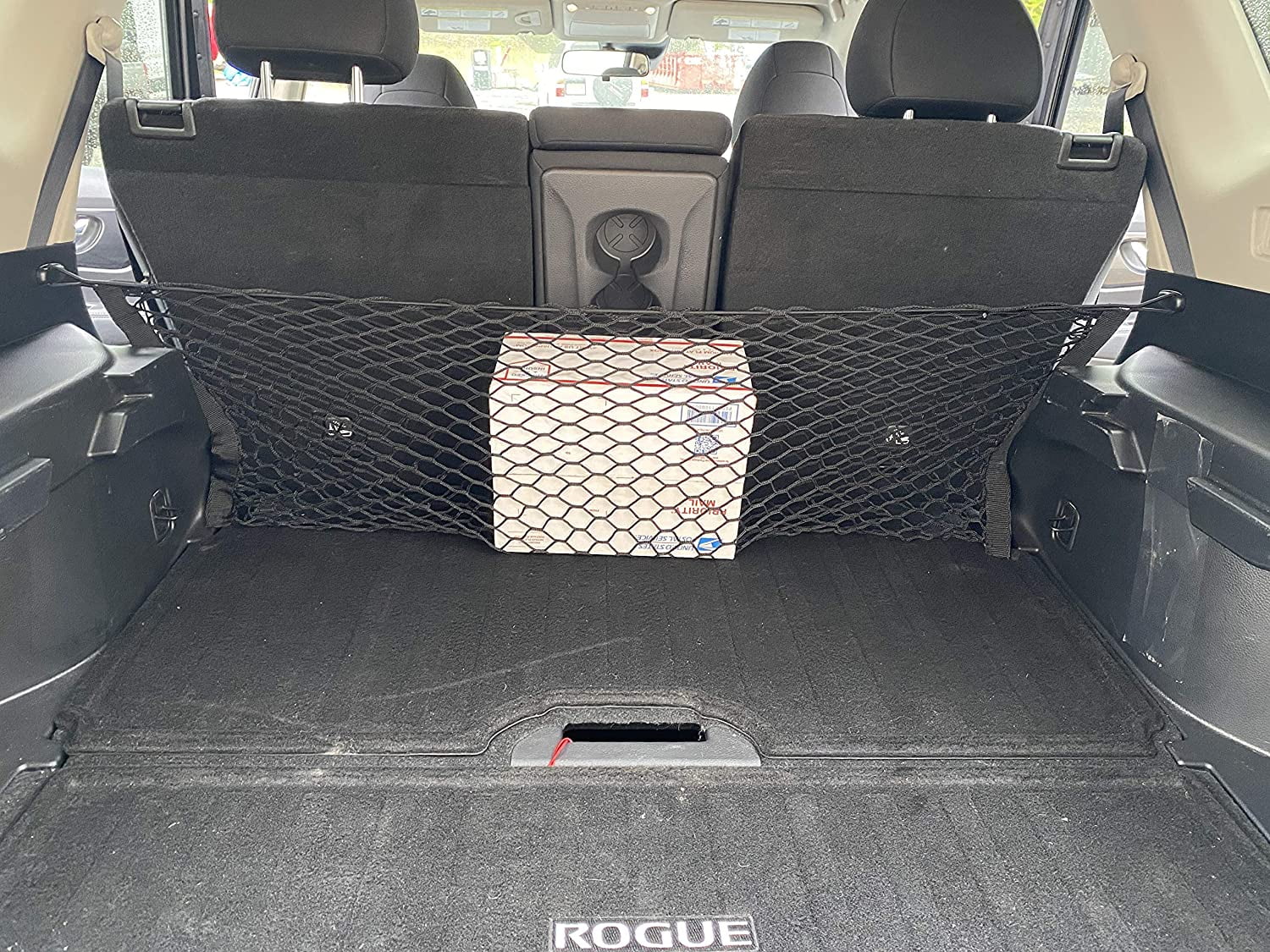 Rear Seat Envelope Style Trunk Cargo Net for Nissan Rogue 20142021 New