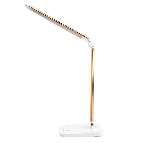 Adjustable LED Desk Lamp USB Charging Nightlight for Kids Dimmable Table Lamps 