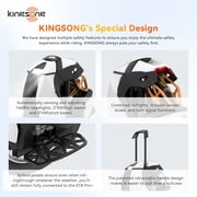 KINGSONG S18PRO+ Electric Unicycle Upgraded 100mm Suspension for Potholes 18 Inch Self-Balancing One Wheel EUC