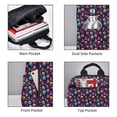 thumbnail image 3 of Yiaed mushroom color Skull Print Lightweight Backpack Travel Backpacks Hiking Daypack for Women Men, 3 of 5