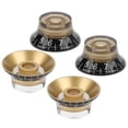thumbnail image 2 of Potentiometer Hat, Excellent Durability Top Hat Knobs Replacement Guitar Accessories Exquisite Design Top Hat Knobs  For Amateurs For Beginners, 2 of 8