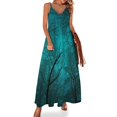 thumbnail image 1 of Vestido sin mangas Simply Stare Upward Vestido para mujer Verano Vestido de verano para mujer, 1 of 7