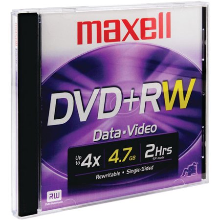 UPC 025215625848 product image for MAXELL 634010/634012 4.7 GB DVD+RW (Single with jewel case) | upcitemdb.com