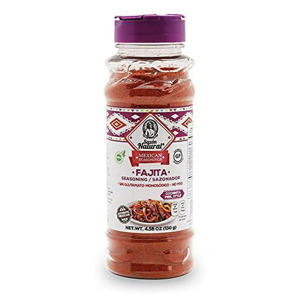 Sazon Natural Mexican Seasonings, spices for meat,chicken,soup and vegetable .Low Sodium and Gluten Free