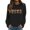 Z47-Black, variant on Zhanying Black Cat Christmas Sweatshirt Women Graphic Printed Holiday Pullover Cozy Clothes Khaki XL