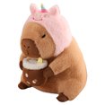 thumbnail image 2 of (Tenga en Cuenta Al Realizar El Pedido Embalaje Al Por Separado) Muñeco Oso Carpincho Muñeco Peluche Carpincho Cambiante Capibala (40 Cm) Carpincho, 2 of 9
