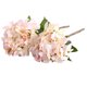 thumbnail image 1 of Ramo de hortensias artificiales, flores de seda, boda, fiesta nupcial, decoración del hogar (rosa), 1 of 2