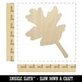 thumbnail image 2 of Oak Leaf Solid Wood Shape Unfinished Piece Cutout Craft DIY Projects - 6.25 Inch Size - 1/8 Inch Thick, 2 of 7