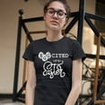 thumbnail image 3 of Tee Hunt Eggcited It's Easter T-Shirt Happy Easter Egg Hunt Jesus Christ Women's T-Shirt Tee, Black, 3X-Large, 3 of 5