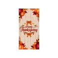 thumbnail image 2 of Tyidzon Happy Thanksgiving Door Cover Banner, 35 x 71 inch Maple Leaves and Pumpkin Fall Door Cover for Farmhouse Harvest Thanksgiving Decorations, 2 of 6
