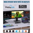thumbnail image 3 of Estación de acoplamiento WAVLINK USB C 3 para monitores 4K @60Hz con PD de 100 W, 3 of 7