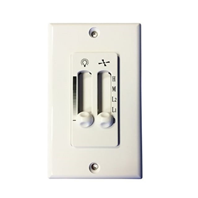 Harbor Breeze Off White Wall Mount, Remote Ceiling Fan Wall Switch