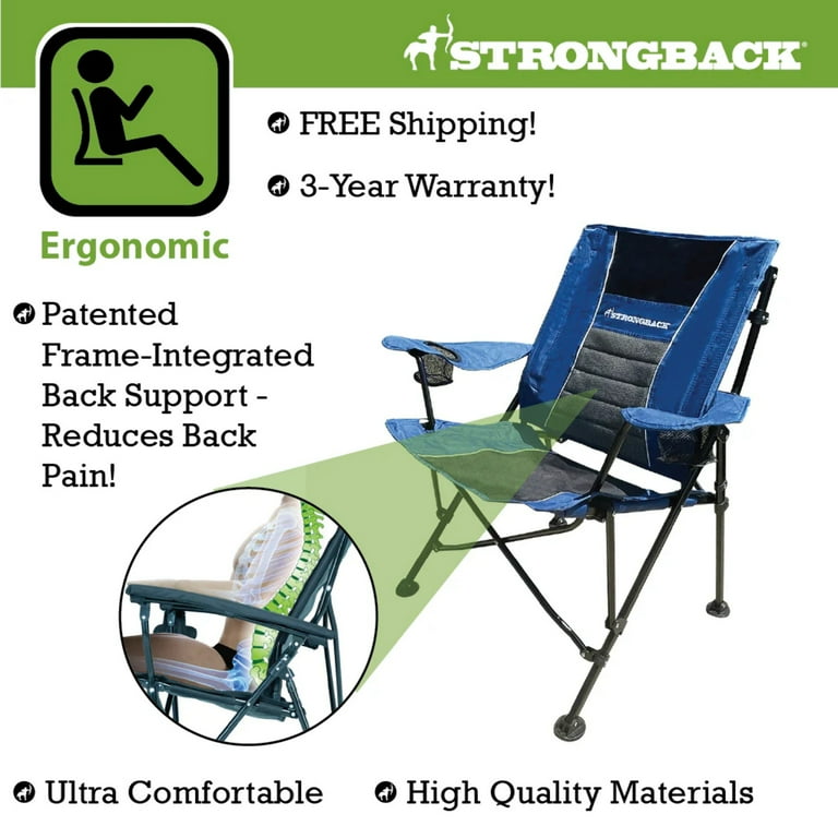Strongback guru folding camp chair new arrivals