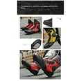 thumbnail image 6 of Men's and women's all-season motorcycle riding boots and motorcycle shoes,Black red,45, 6 of 25