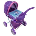 thumbnail image 3 of Doll Pram 509 Crew Mermaid con toldo retráctil y cesta, 3 of 6