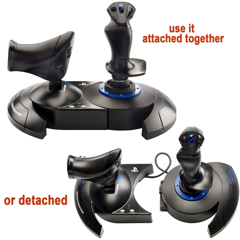  PXN-2119Pro Flight simulator controls PS4/PC flight simulator  joystick with Vibration Flight Simulator Stick for PS4/ Windows  XP/VISTA/7/8/10（Do not support PS5/MAC system device ） : Video Games
