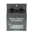 thumbnail image 6 of Better Homes & Gardens 1-1/4" (32 mm) Modern Knob, Matte Black, 10 Pack, 6 of 9